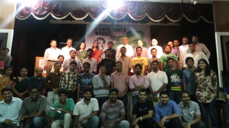 Interns at the Civic Action Workshop